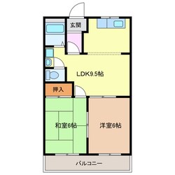 木田駅 徒歩20分 1階の物件間取画像